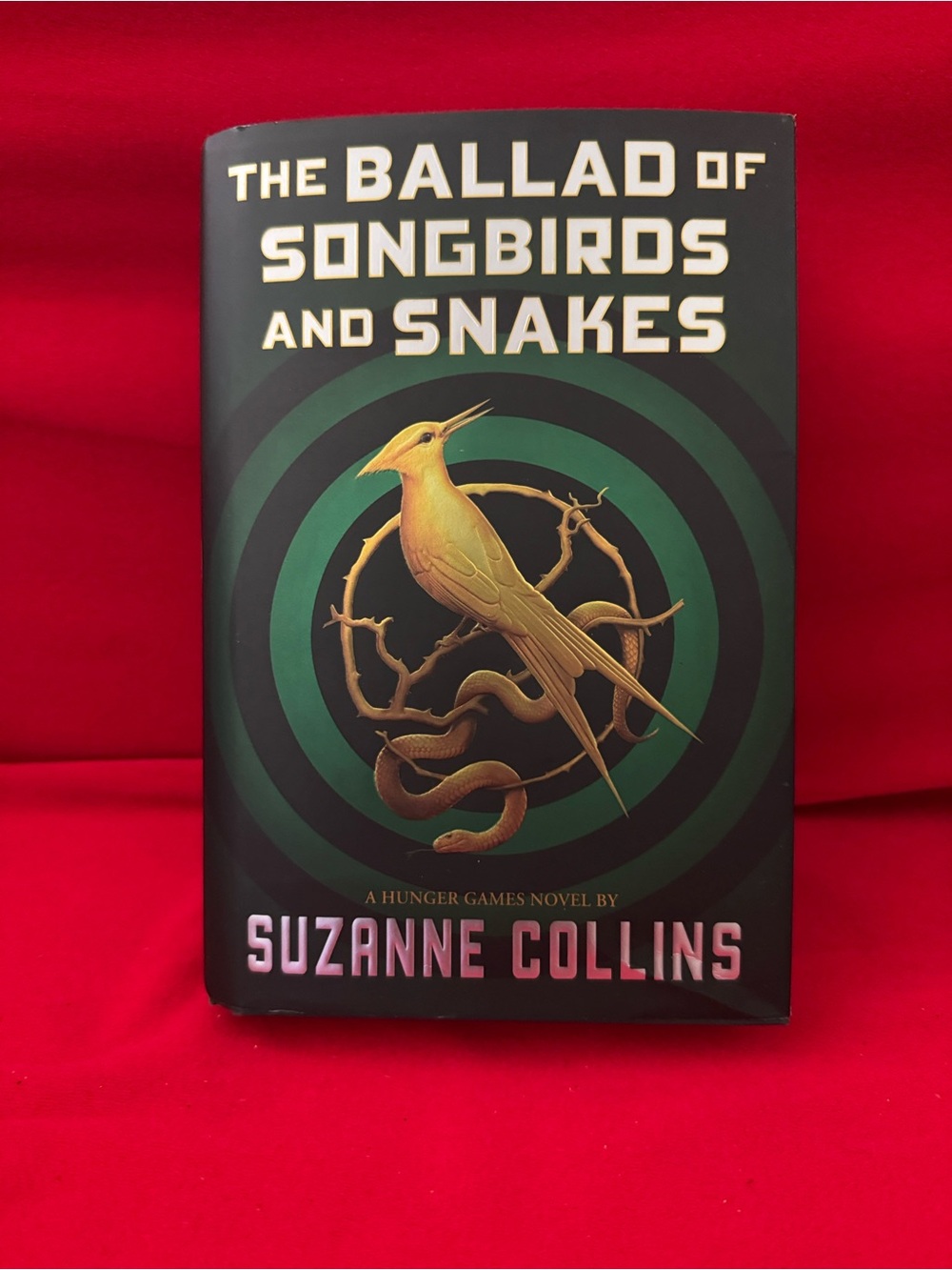 The Ballad of Songbirds and Snakes by Suzanne Collins - Black & Green Cover